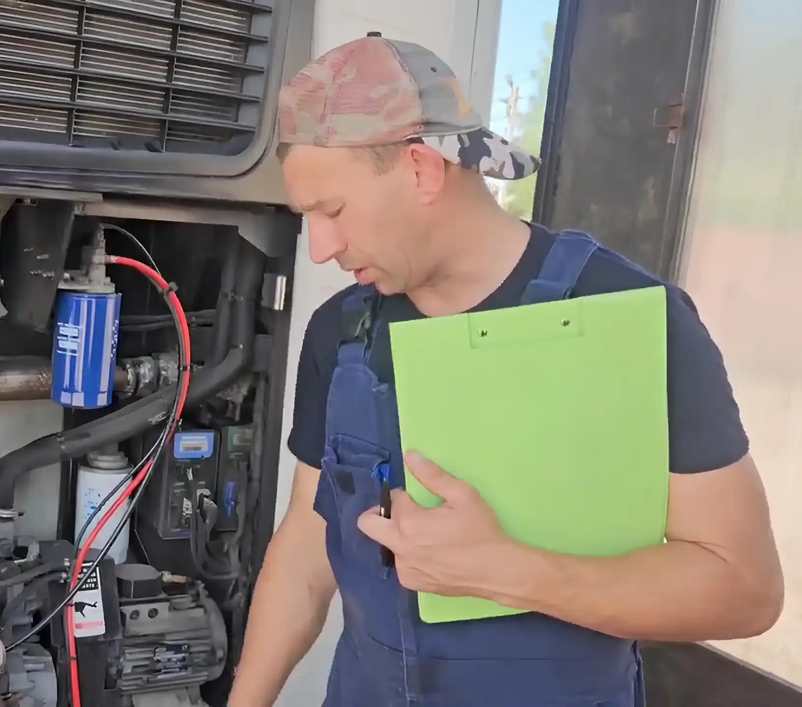 Диагностика рефрижераторов Carrier и Thermo King